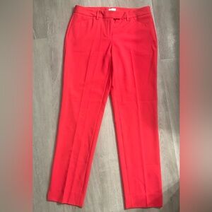 Laundry by Shelli Segal Size 6 Women's Red Pants